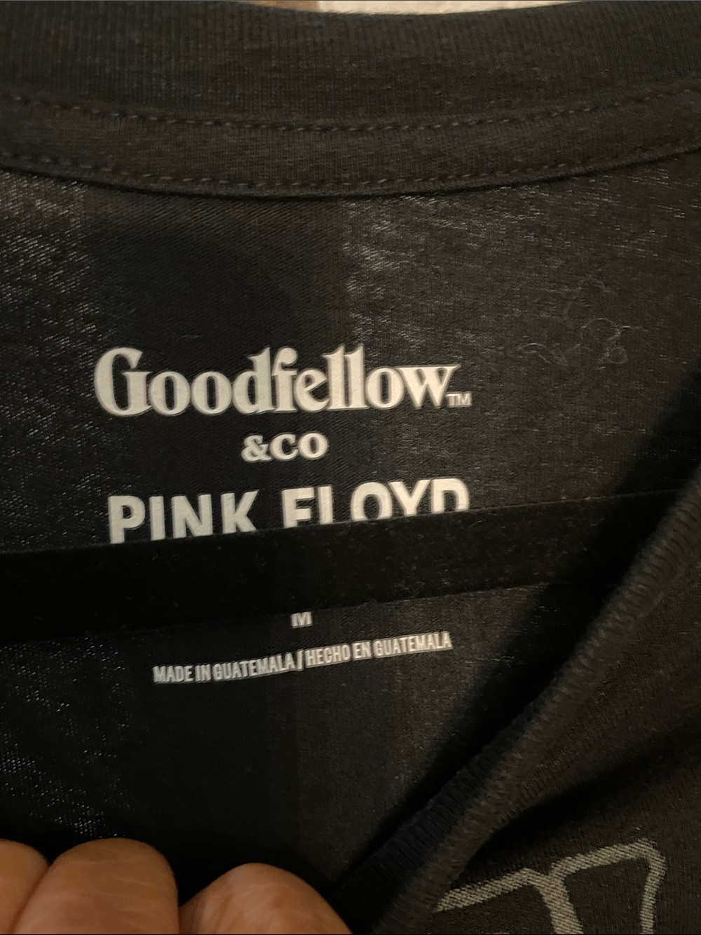 New With Tags PINK FLOYD Black Tee w iconic graphic from April 16, 1970, SZ M - Picture 6 of 8